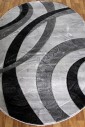 Килим Meral 0571 grey овал